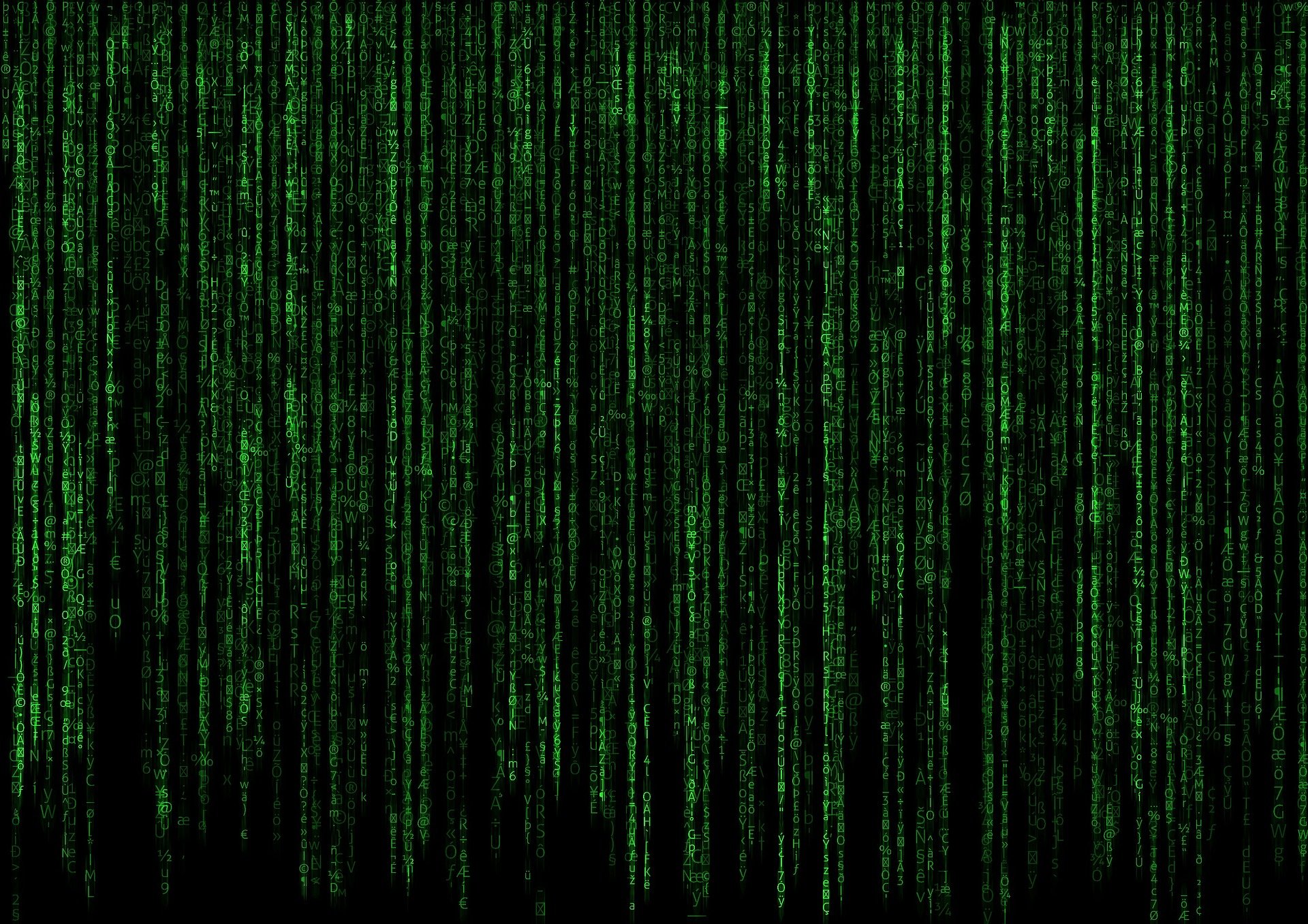Developer Terminal - Matrix Style - Green Code Visualization